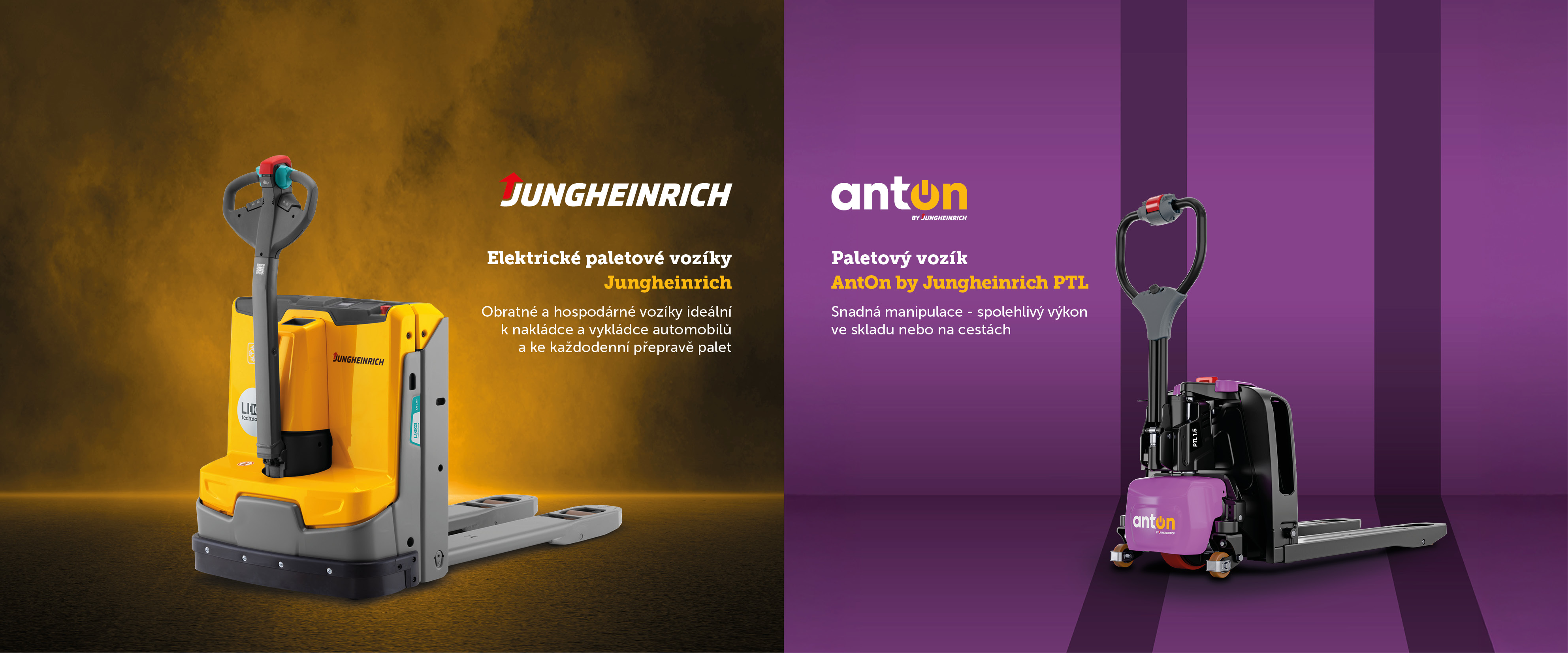 Elektrické nízkozdvižné vozíky