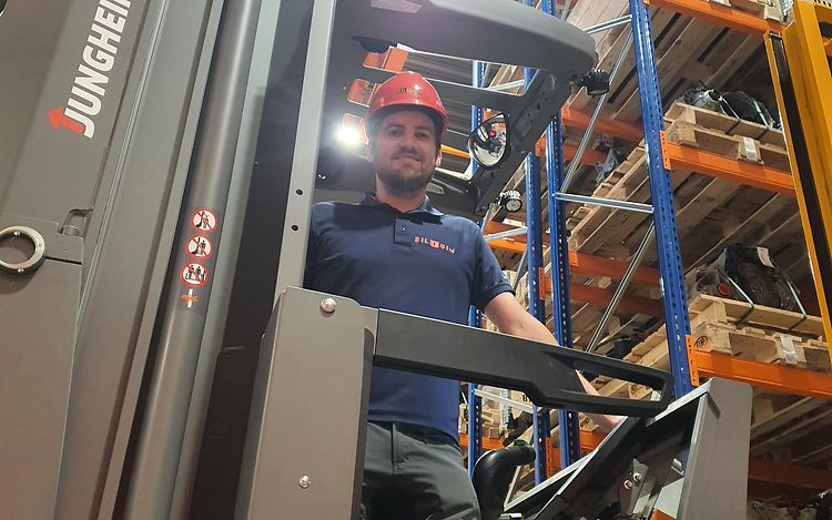 Anders Greftegreff på JH-truck