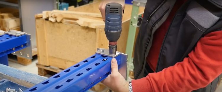 Palettenregal-Aufbau Tutorial