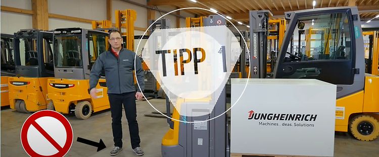 Sicherer Umgang mit Deichselgeräten