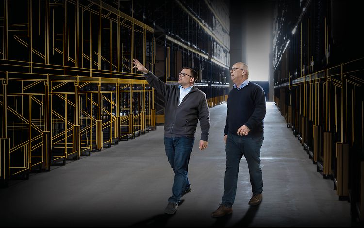 Stage Lagerregale + Lagereinrichtung