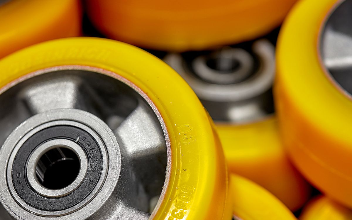 Rollers and wheels