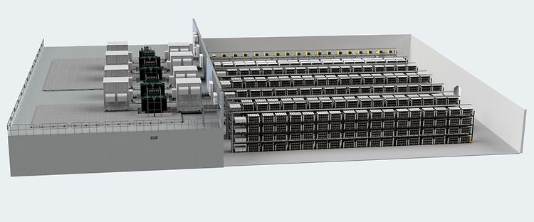 JT Energy Systems builds 25 MW battery storage system (© Jungheinrich AG)