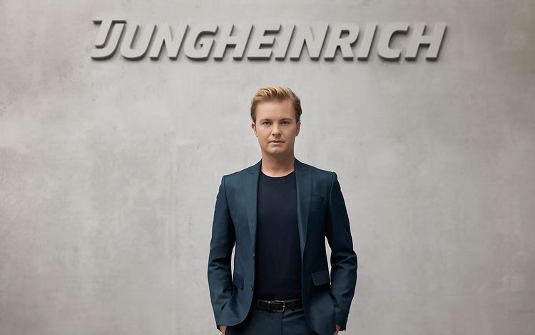nico rosberg a jungheinrich