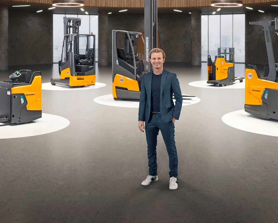 Nico Rosberg a Jungheinrich