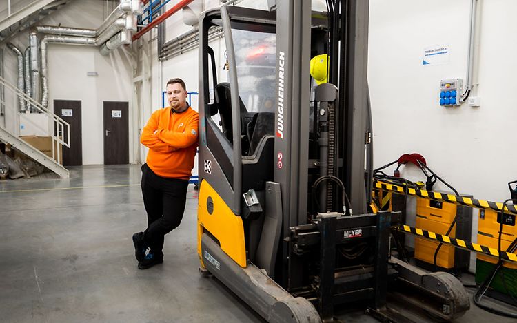 Vozíky Jungheinrich ve společnosti Promens Zlín 