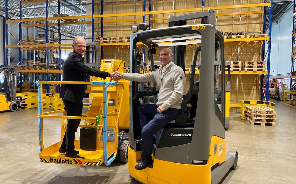Haulotte og Jungheinrich