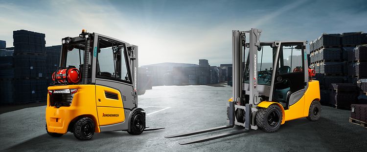 Stage LPG gas forklifts