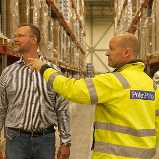 PolarPro Antti ja Savela stage