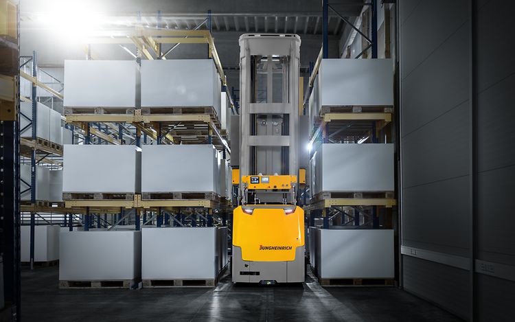 Content high rack stacker case studys