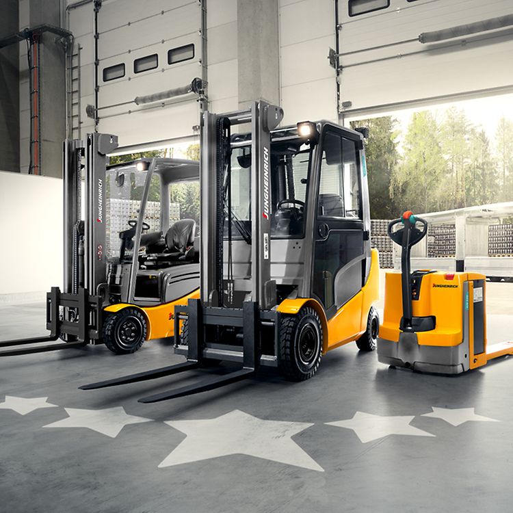 Used forklift trucks Jungheinrich