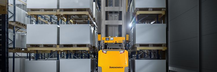 Content high rack stacker case studys