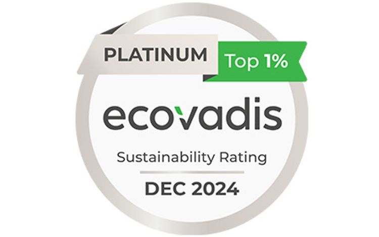 Jungheinrich certifikat EcoVadis Platinum topp 1%