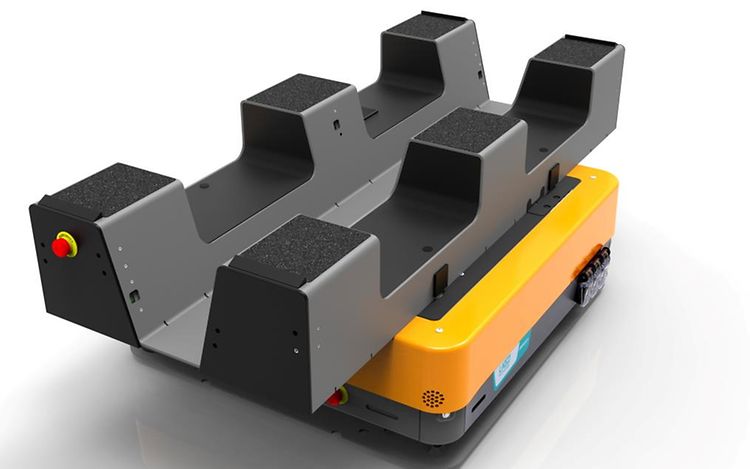 Arculee pallettentransport met backpack