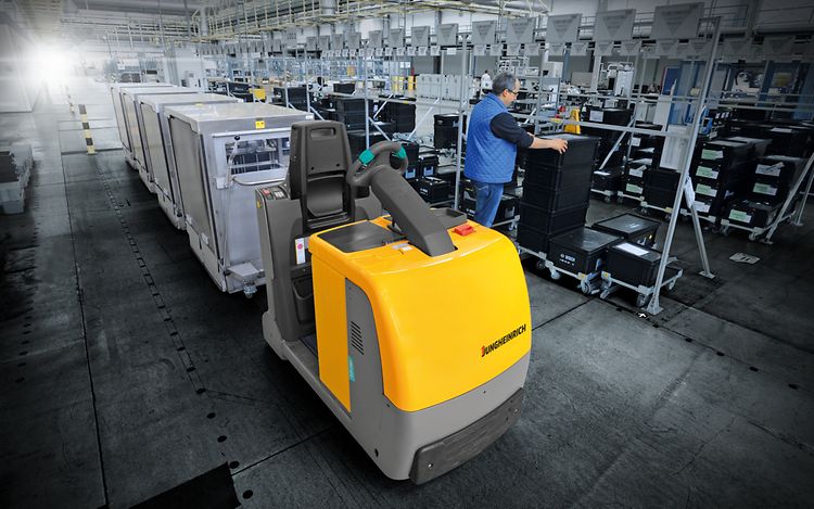 Jungheinrich har tillverkat dragtruckar i 70 år