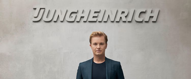 Nico Rosberg med Jungheinrich