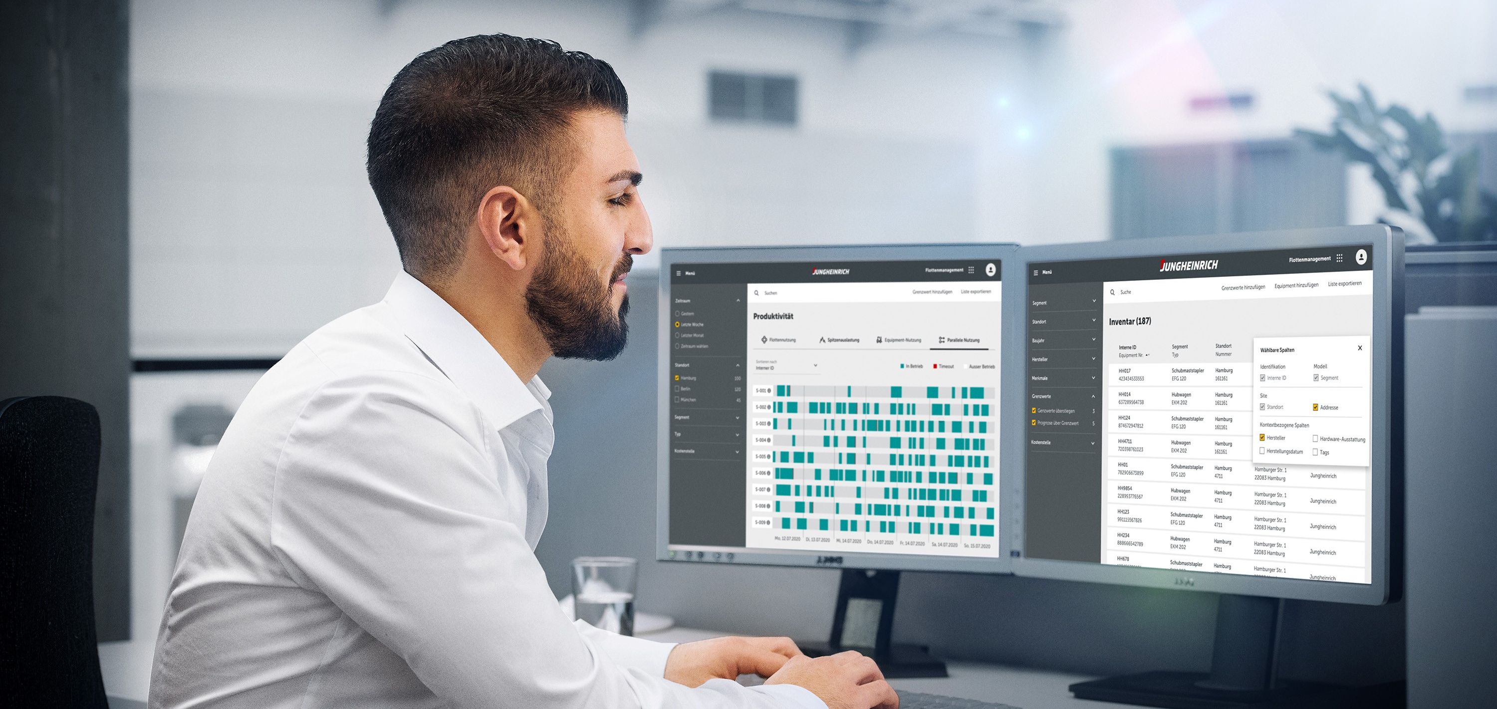 Fleet management system Jungheinrich FMS