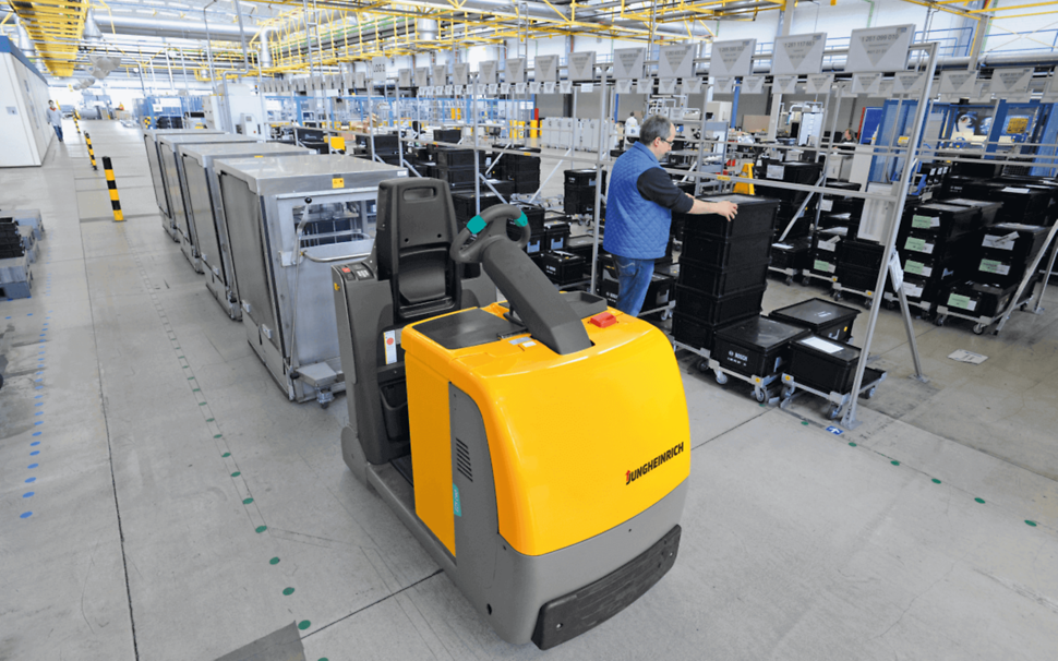 TT efficient material flow