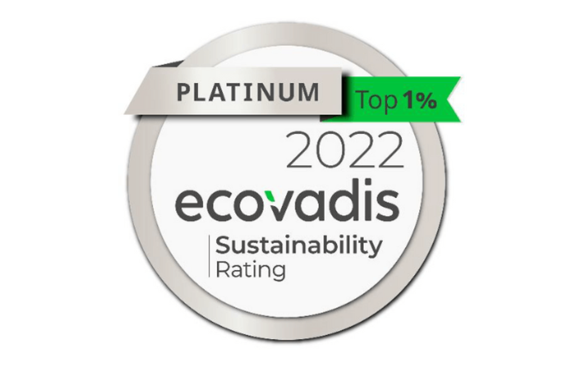 Jungheinrich Reçoit La Certification Platinum Ecovadis 2022