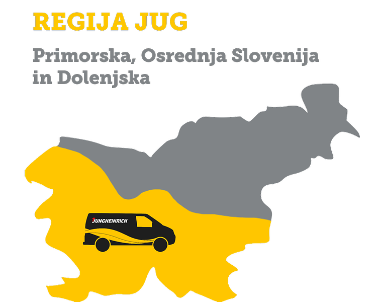 Servis regija jug - kombi
