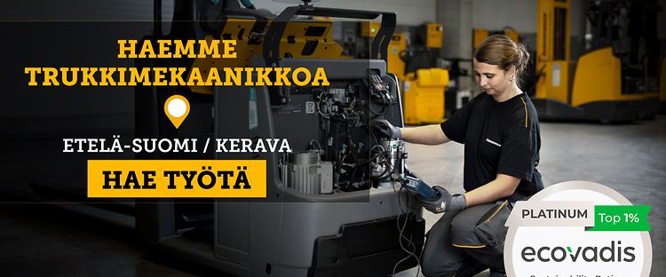 Etsimme trukkimekaanikkoa