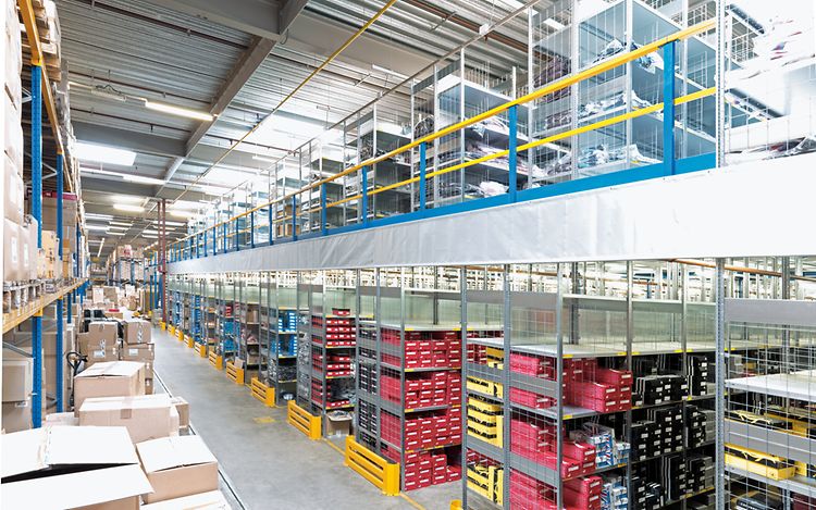 Skladové plošiny a galerie