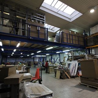 Skladovací plošiny a galerie