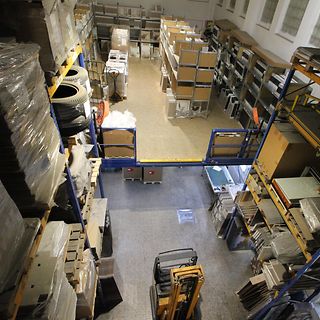 Skladovací plošiny a galerie