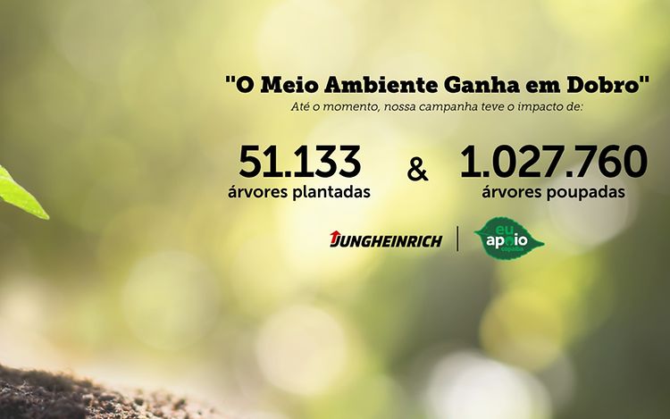 o meio ambiente ganha em dobro