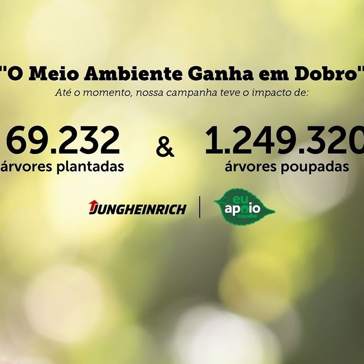 o meio ambiente ganha em dobro