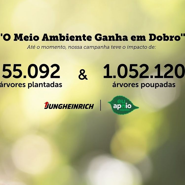 o meio ambiente ganha em dobro