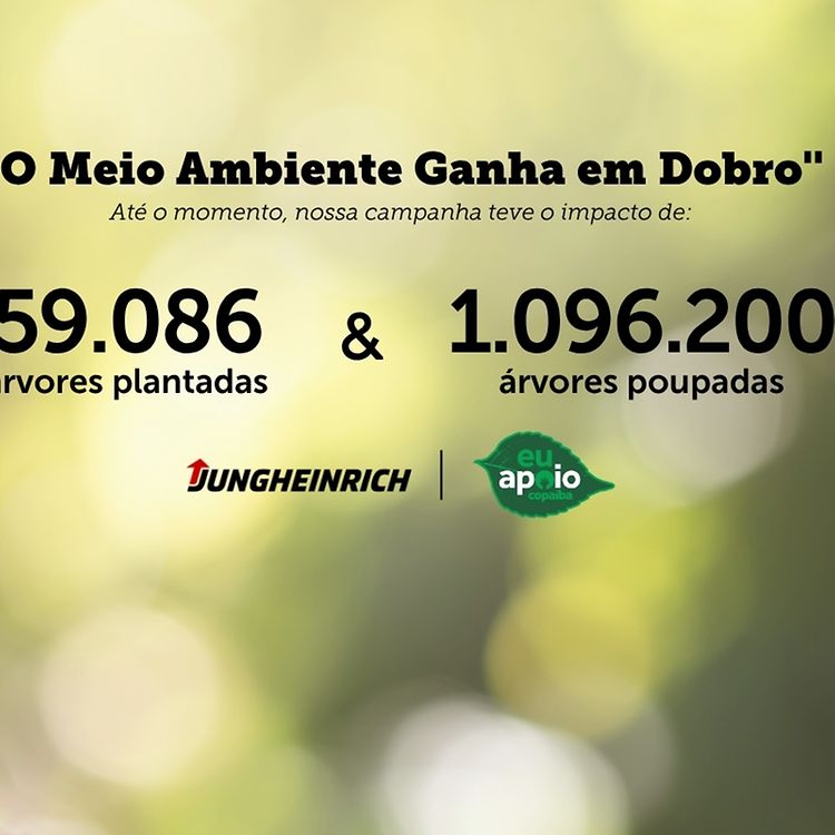 o meio ambiente ganha em dobro