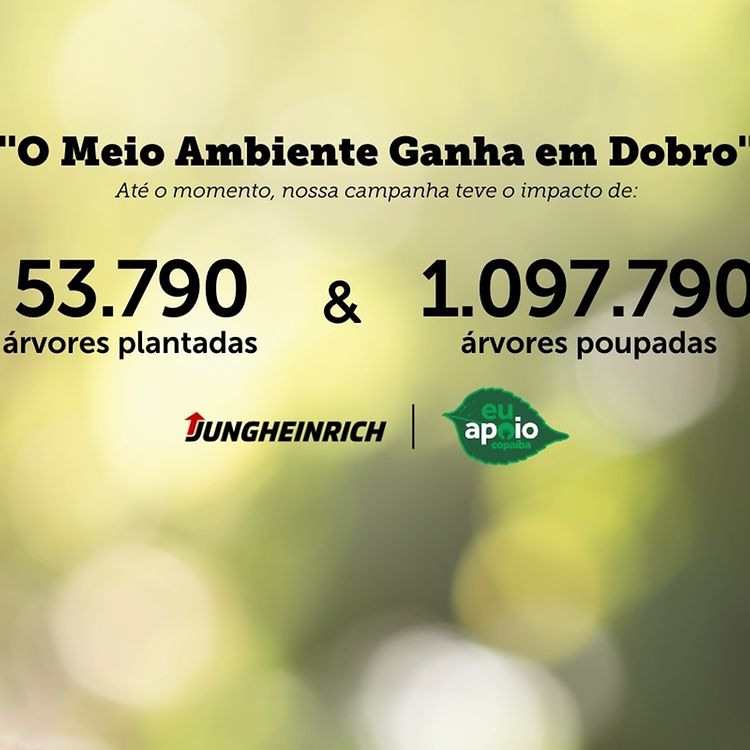 o meio ambiente ganha em dobro