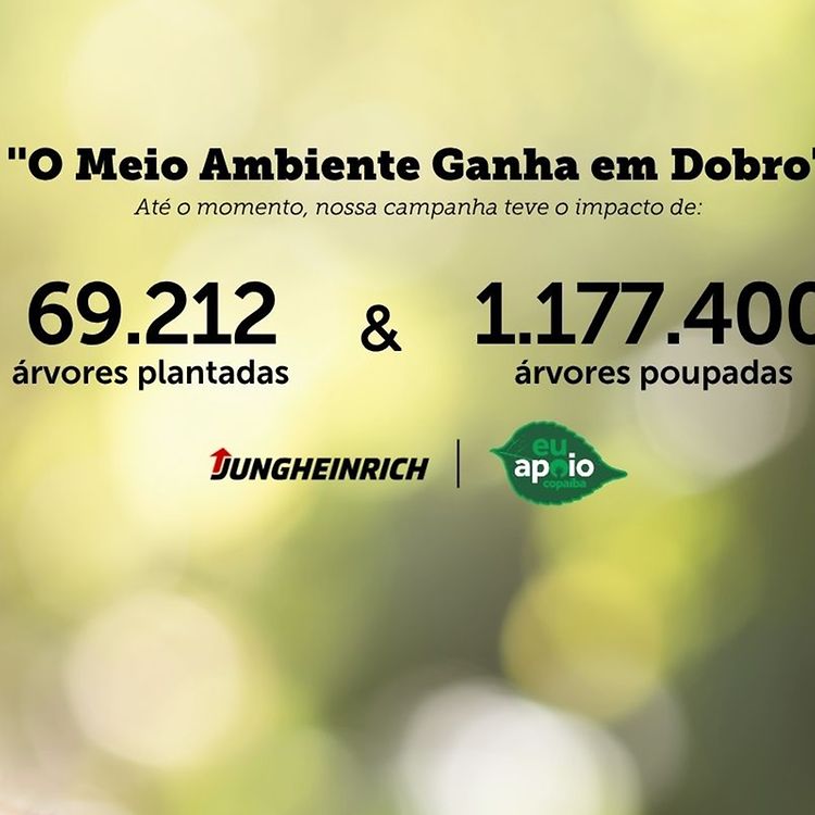 o meio ambiente ganha em dobro