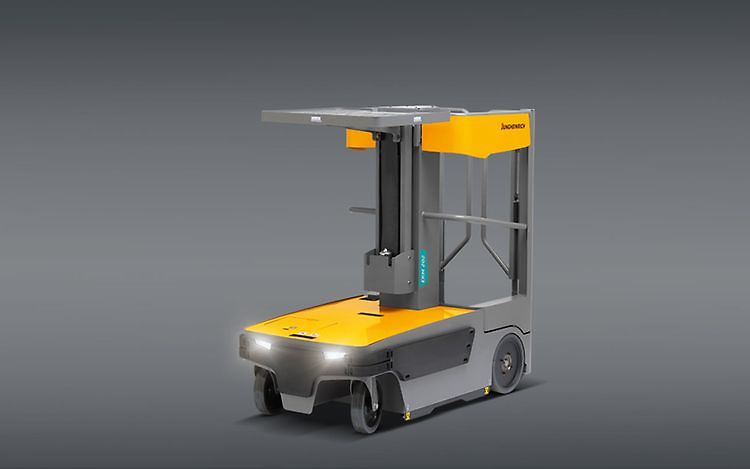 höglyftande plocktruck Jungheinrich stage ekm202