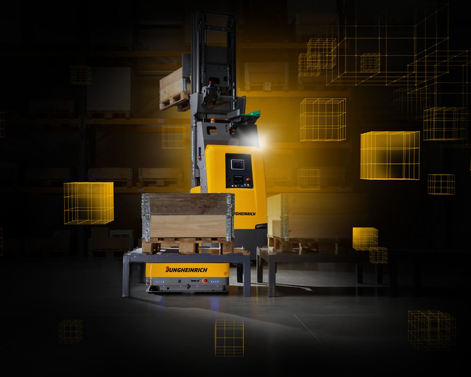 solutions d'automatisation logistique Jungheinrich