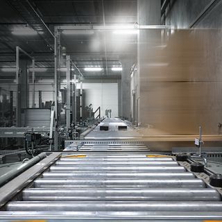 Norska Bohus automatiserade lagerlösning från Jungheinrich.,