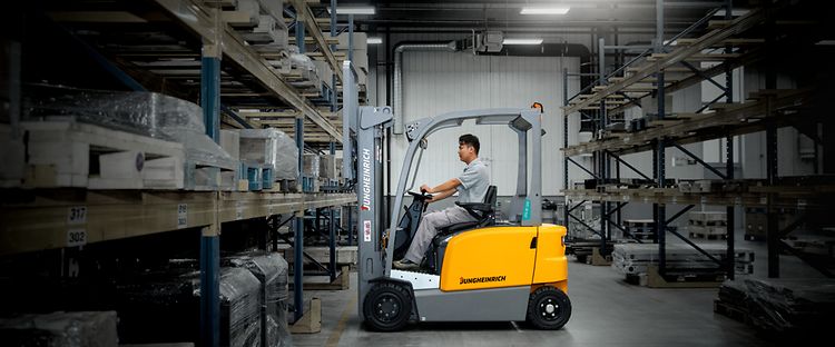 Jungheinrich instapmodel elektrische heftruck