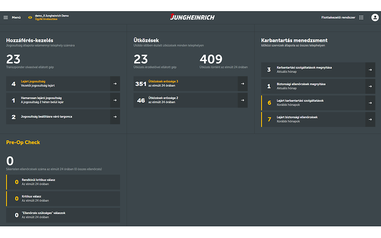 FMS Pre-Op Check screenshot
