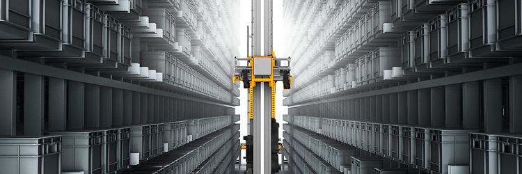 Content stacker cranes for miniload warehouse