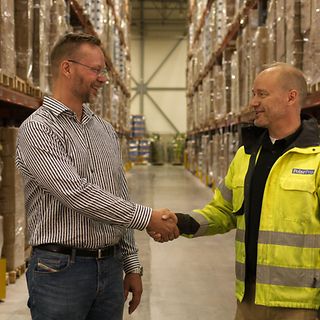 Polarpro lager Antti og Juha