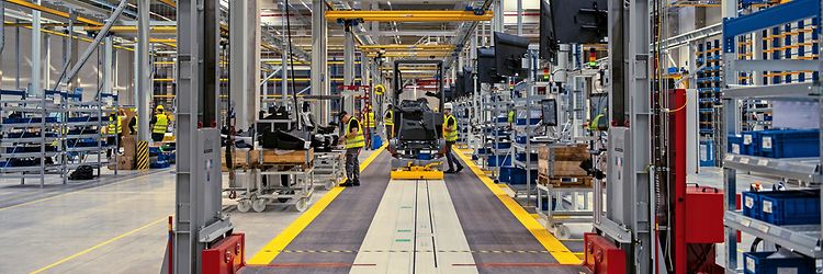 PM Jungheinrich starter produksjonen i ny fabrikk