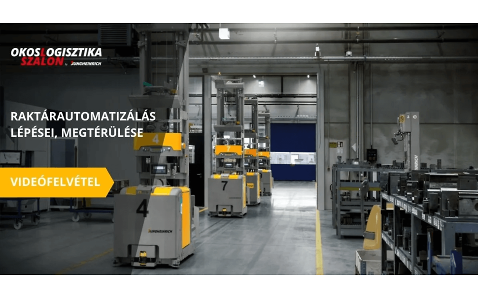 Okoslogisztika szalon: raktárautomatizálás lépései