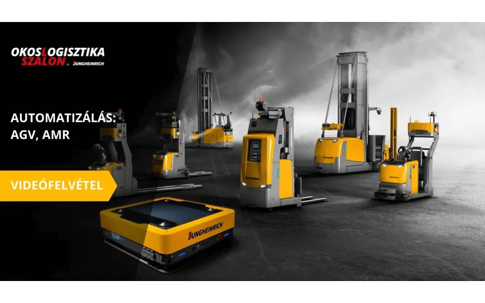 Okoslogisztika szalon: Raktárautomatizálás. AGV és AMR