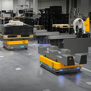 Jungheinrich Mobile Industrial Robots