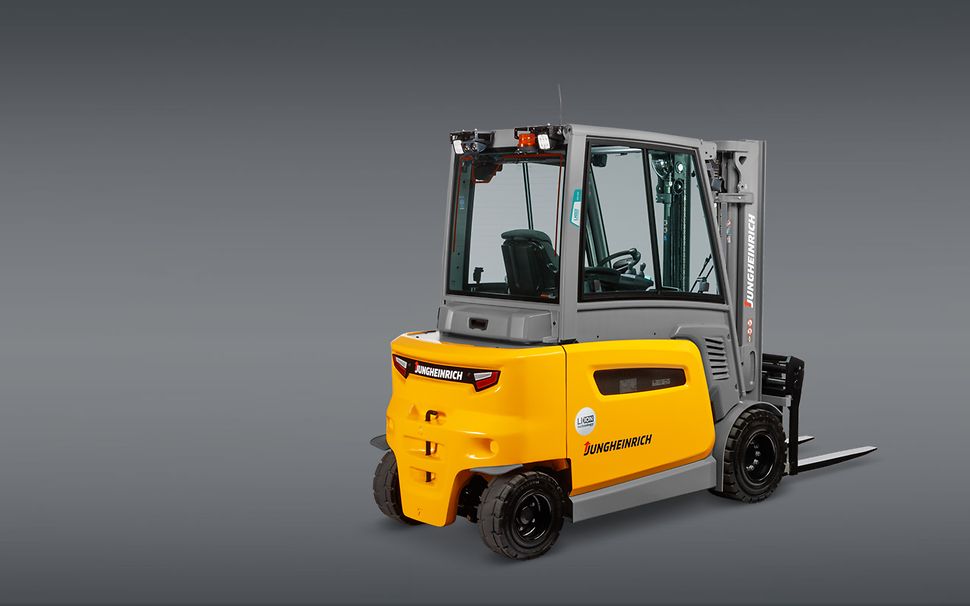 Produktbillede af elektrisk gaffeltruck EFG 425-435 fra Jungheinrich 