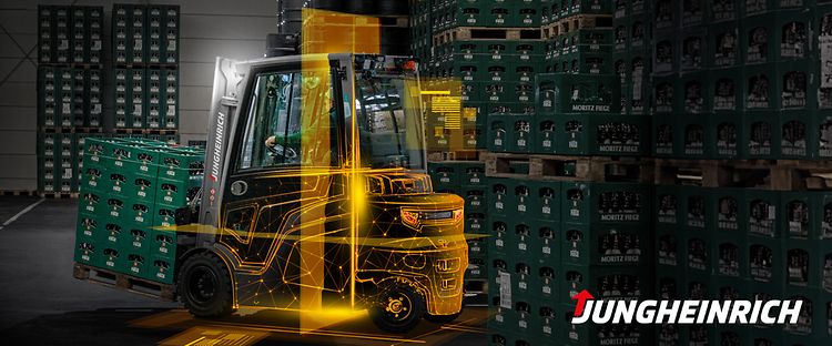 Konektivita vozíků Jungheinrich