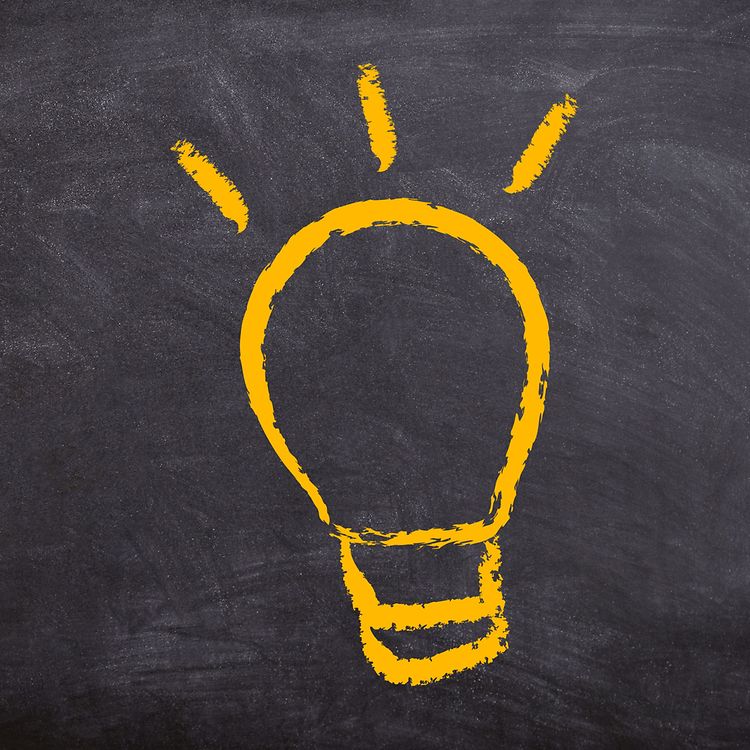 Picture - Ampoule craie