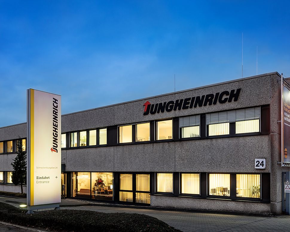 Bei Jungheinrich in Hamburg Stapler kaufen oder mieten