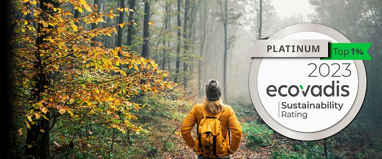 Naturbild för Jungheinrich EcoVadis certifikat 2023